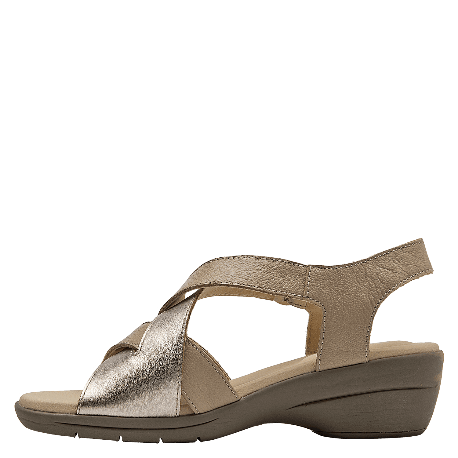 SANDALIA CASUAL MUJER 16 HRS - K003 | PLATEADO - 4