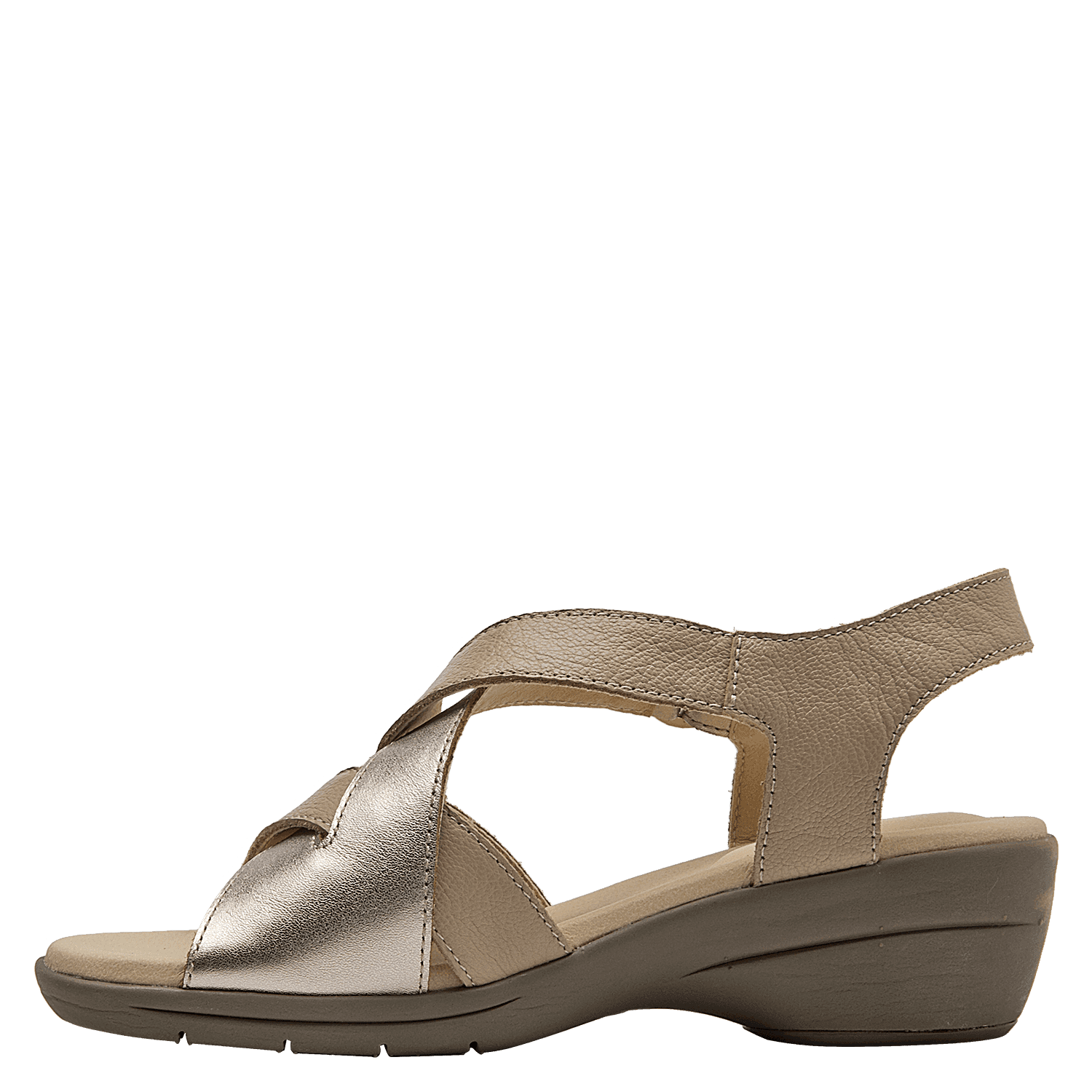 SANDALIA CASUAL MUJER 16 HRS - K003 | PLATEADO - 4
