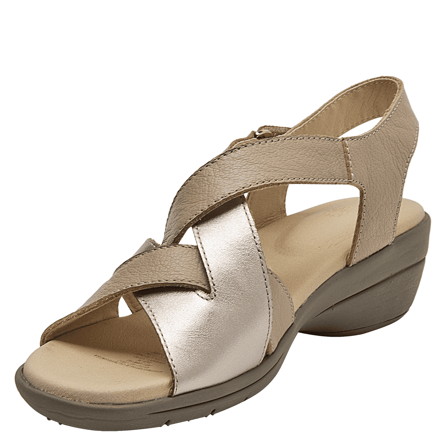 SANDALIA CASUAL MUJER 16 HRS - K003 | PLATEADO - 5