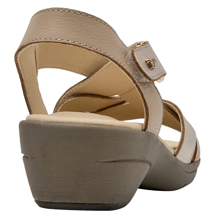 SANDALIA CASUAL MUJER 16 HRS - K003 | PLATEADO - 8