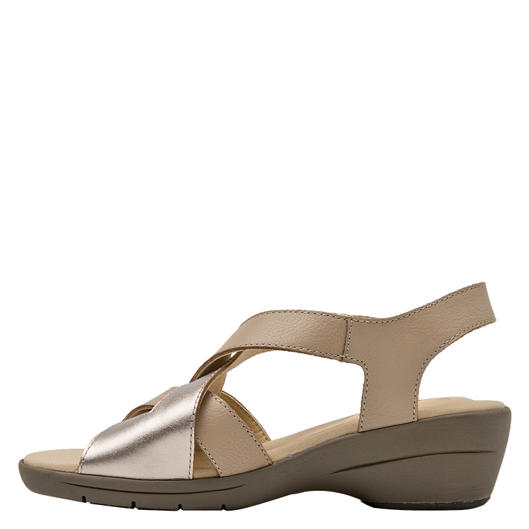 SANDALIA CASUAL MUJER 16 HRS - K003 | PLATEADO - 9