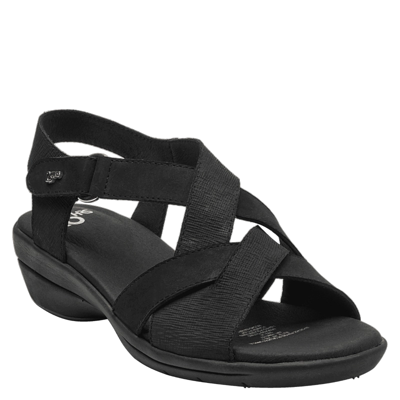 SANDALIA CASUAL MUJER 16 HRS - K003 | NEGRO - 1