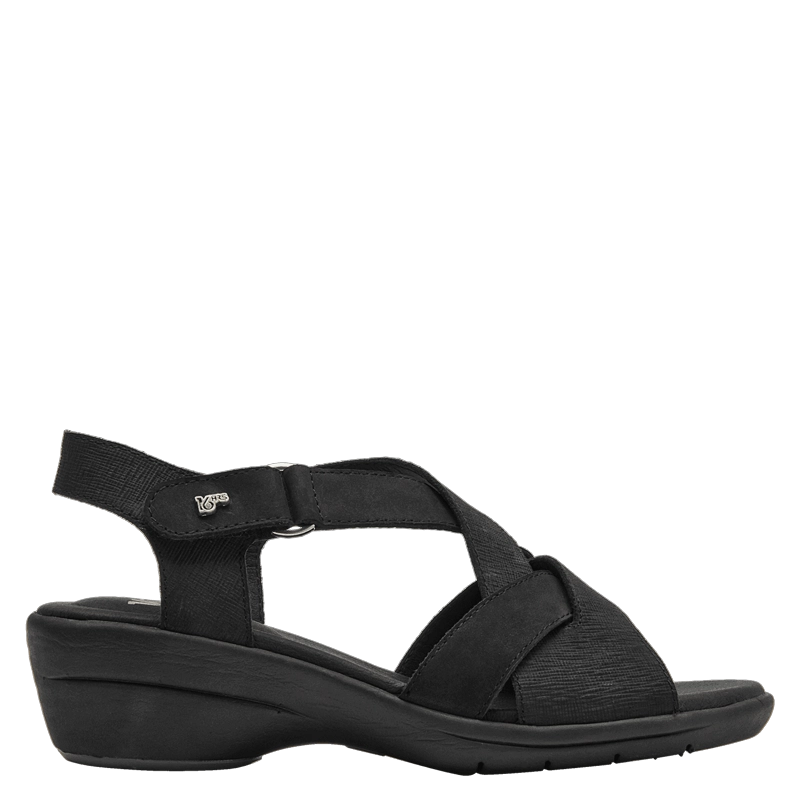 SANDALIA CASUAL MUJER 16 HRS - K003 | NEGRO - 2