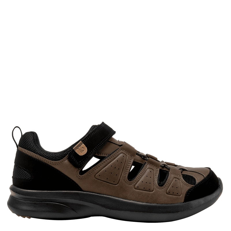 SANDALIA CASUAL HOMBRE 16 HRS - I134 | MARRON OSCURO - 1