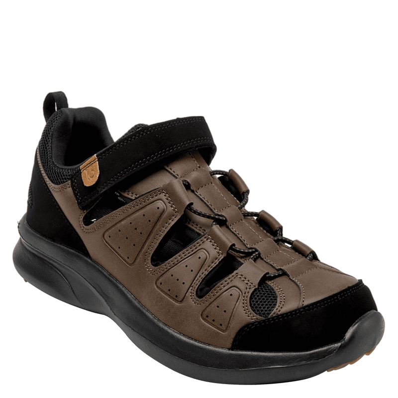 SANDALIA CASUAL HOMBRE 16 HRS - I134 | MARRON OSCURO - 2