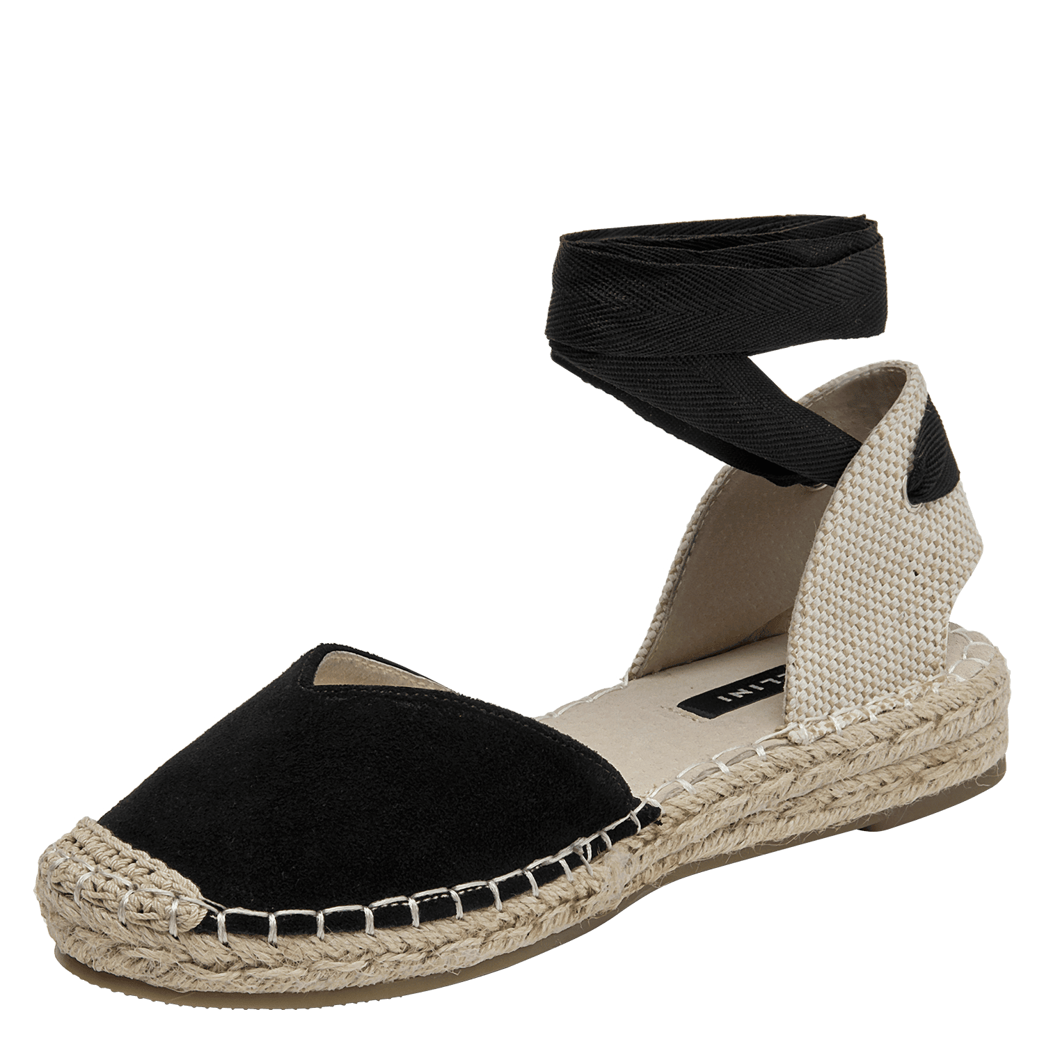 ALPARGATA CASUAL MUJER POLLINI - POM0058 | NEGRO - 5