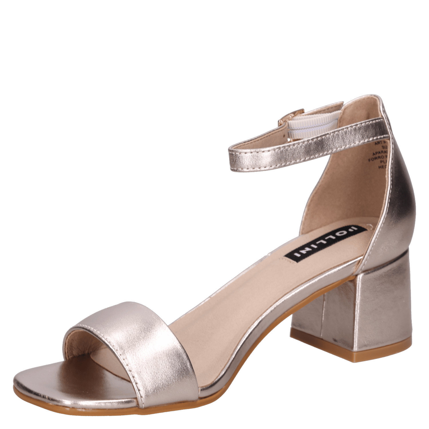 SANDALIA FIESTA MUJER POLLINI - POM0012 | DORADO - 5