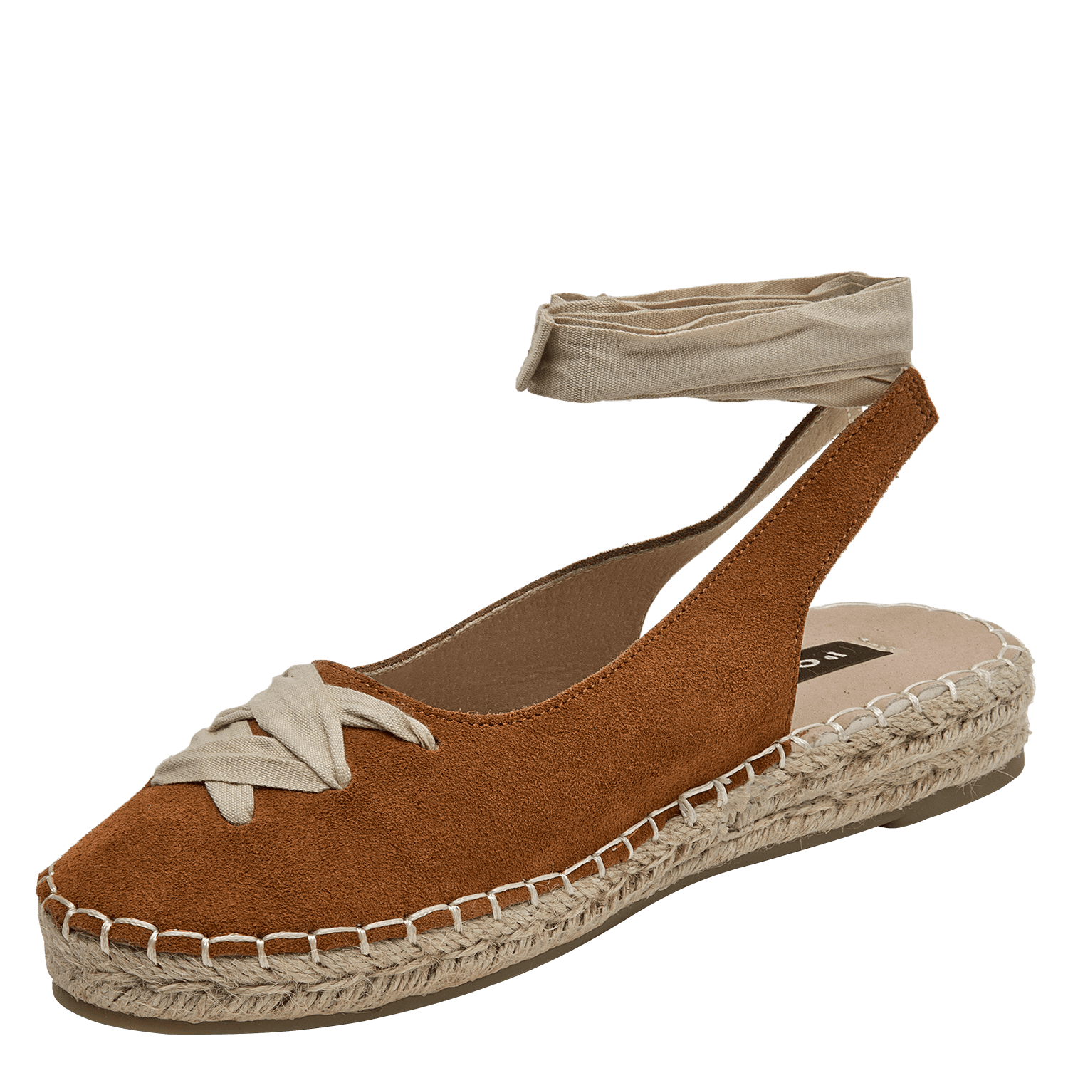 ALPARGATA CASUAL MUJER POLLINI - POM0122 | MARRON CLARO - 5