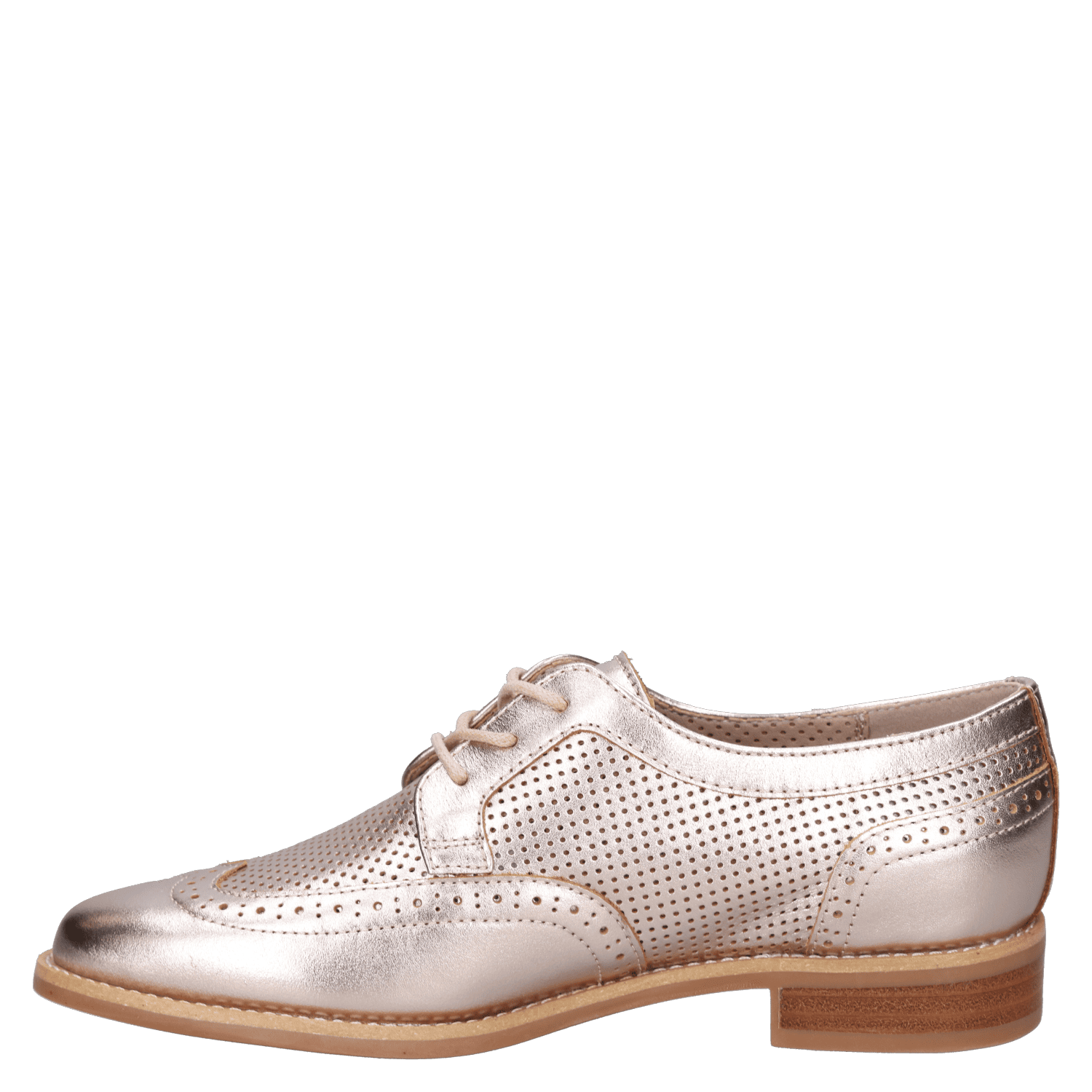ZAPATO CASUAL MUJER POLLINI - POM0038 | DORADO - 4