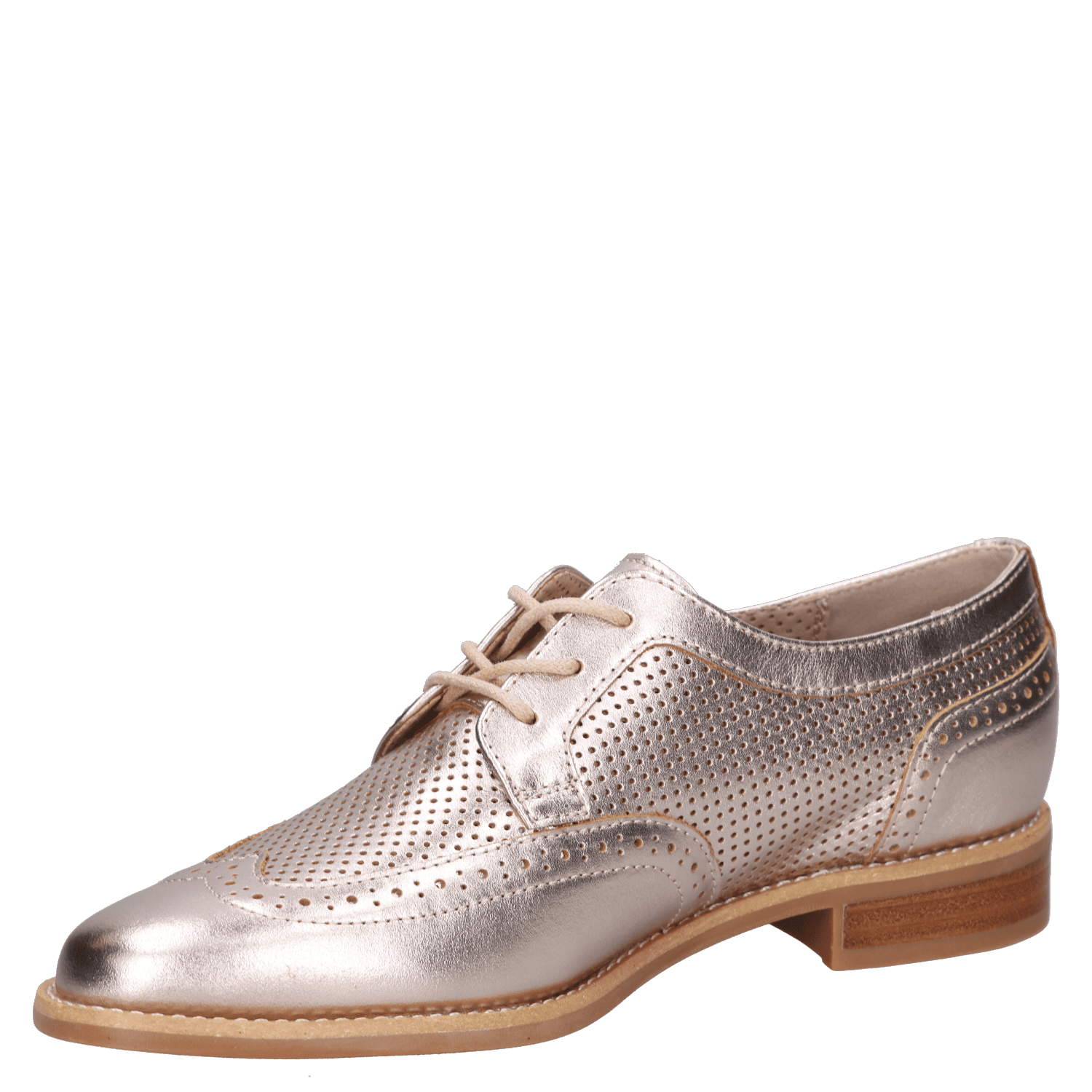 ZAPATO CASUAL MUJER POLLINI - POM0038 | DORADO - 5