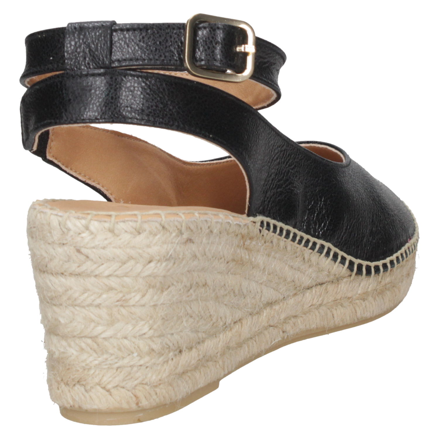 ALPARGATA CASUAL MUJER MINGO - MIM0003 | NEGRO - 3