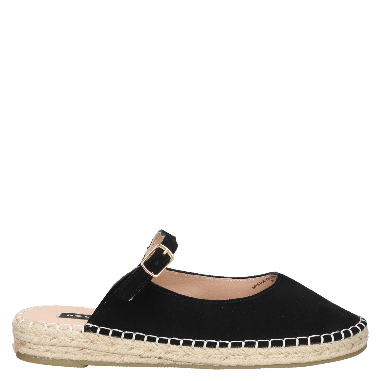 ALPARGATA CASUAL MUJER POLLINI - POM0120 | NEGRO - 6