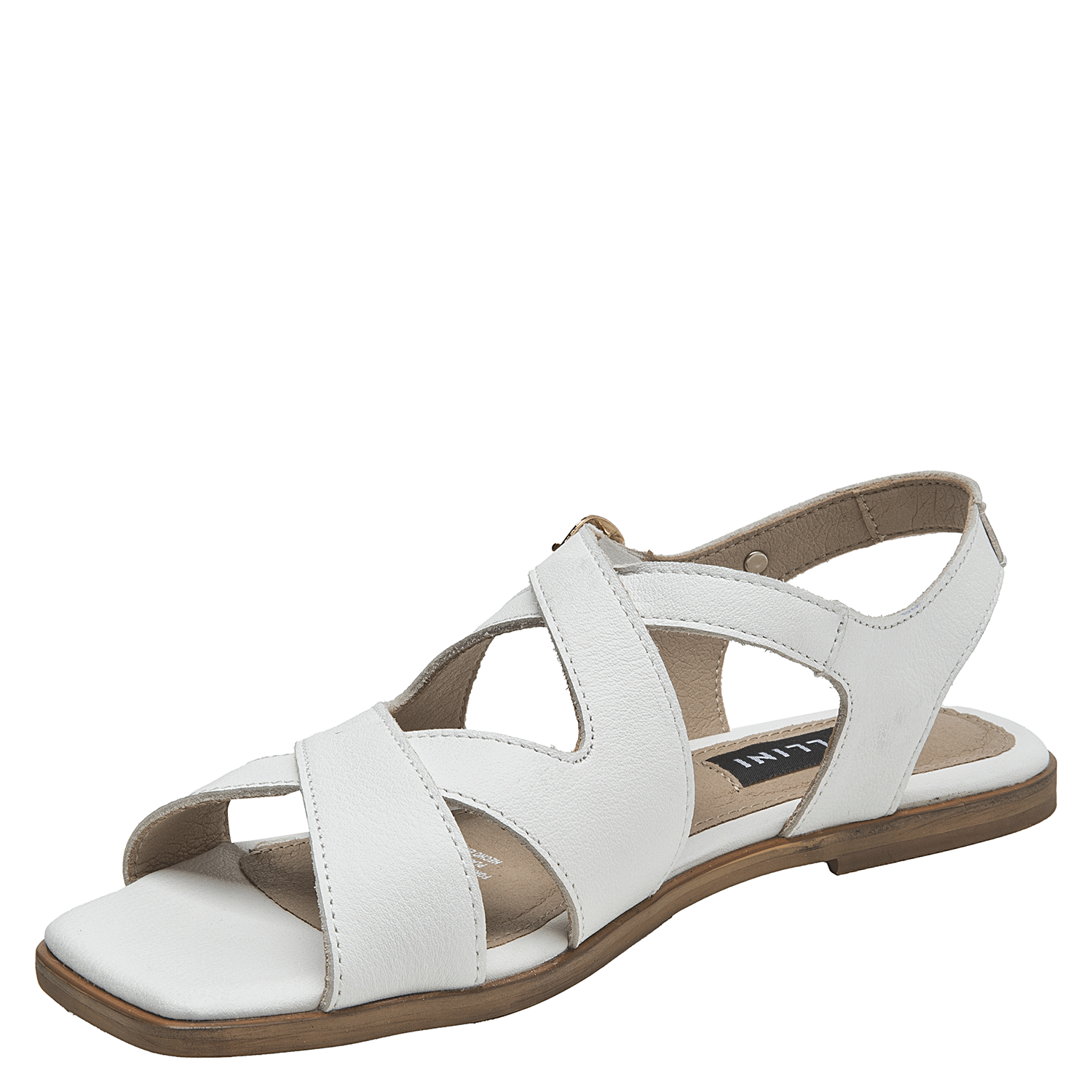 SANDALIA CASUAL MUJER POLLINI - POM0025 | BLANCO - 4
