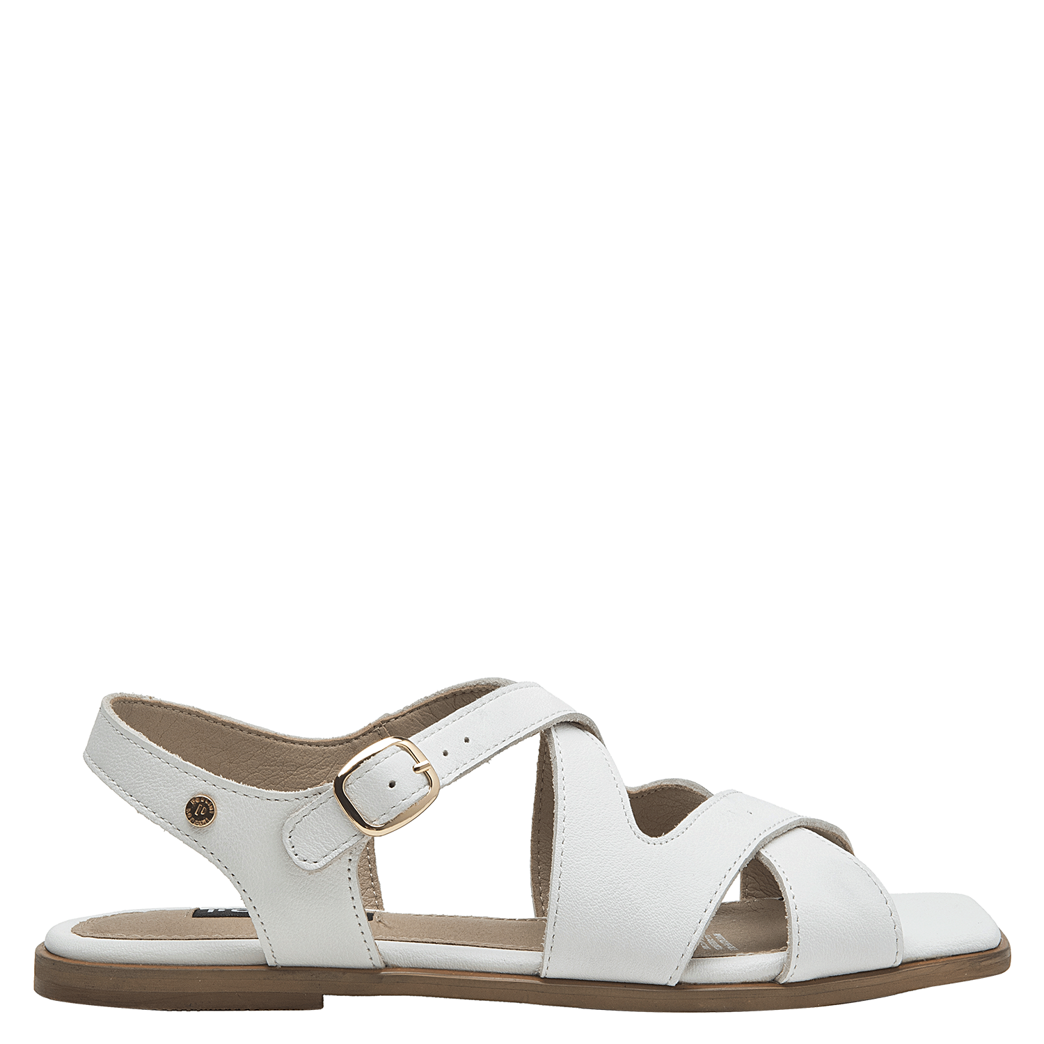 SANDALIA CASUAL MUJER POLLINI - POM0025 | BLANCO - 6