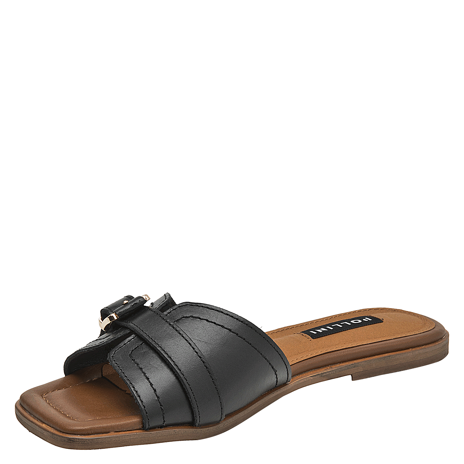 SANDALIA CASUAL MUJER POLLINI - POM0023 | NEGRO - 4