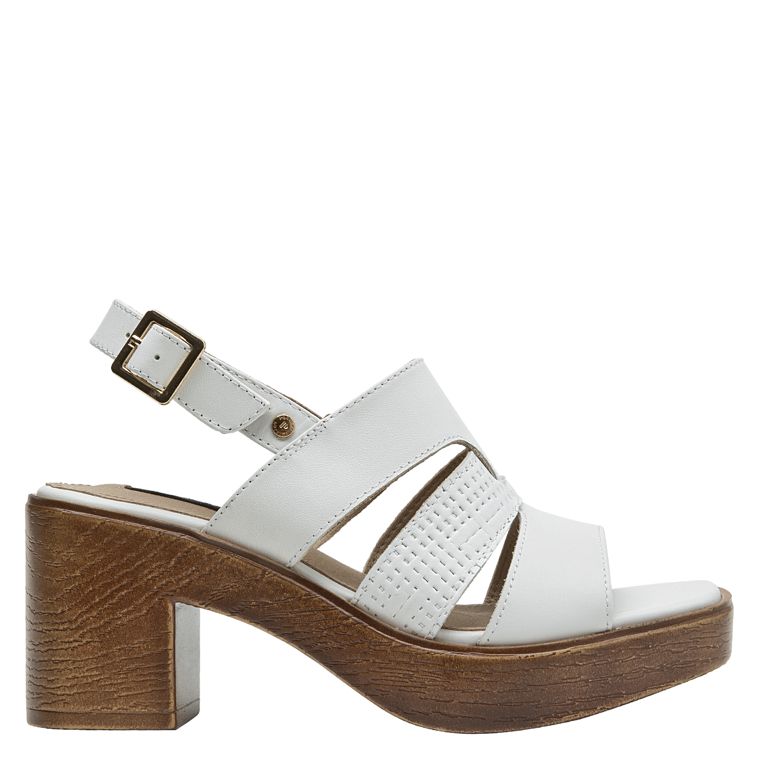 SANDALIA CASUAL MUJER POLLINI - POM0019 | MARRON CLARO - 6