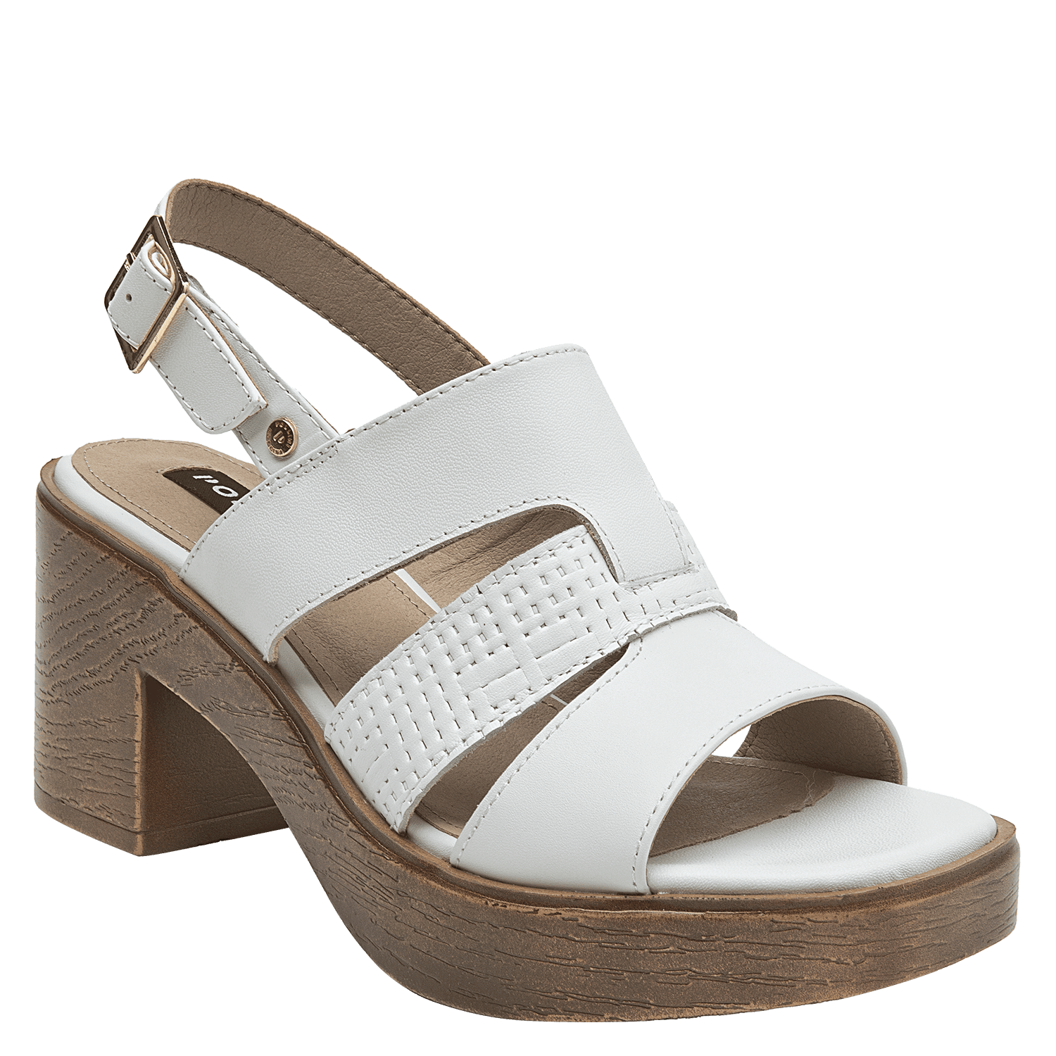 SANDALIA CASUAL MUJER POLLINI - POM0019 | MARRON CLARO - 7