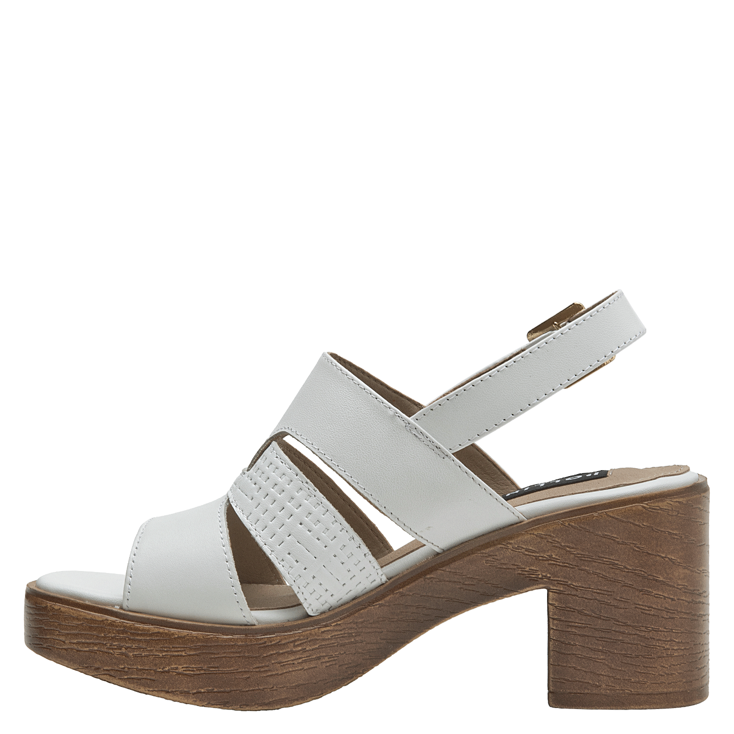 SANDALIA CASUAL MUJER POLLINI - POM0019 | BLANCO - 5