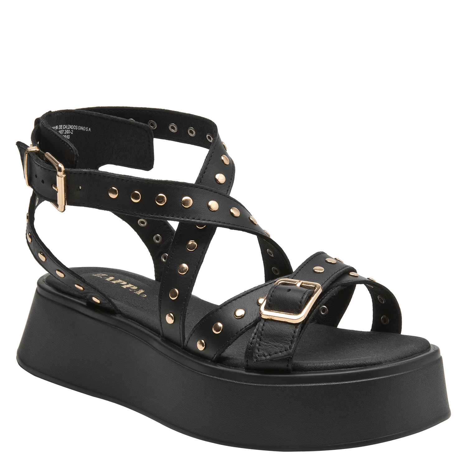 SANDALIA CASUAL MUJER ZAPPA - ZAM0010 | NEGRO - 2