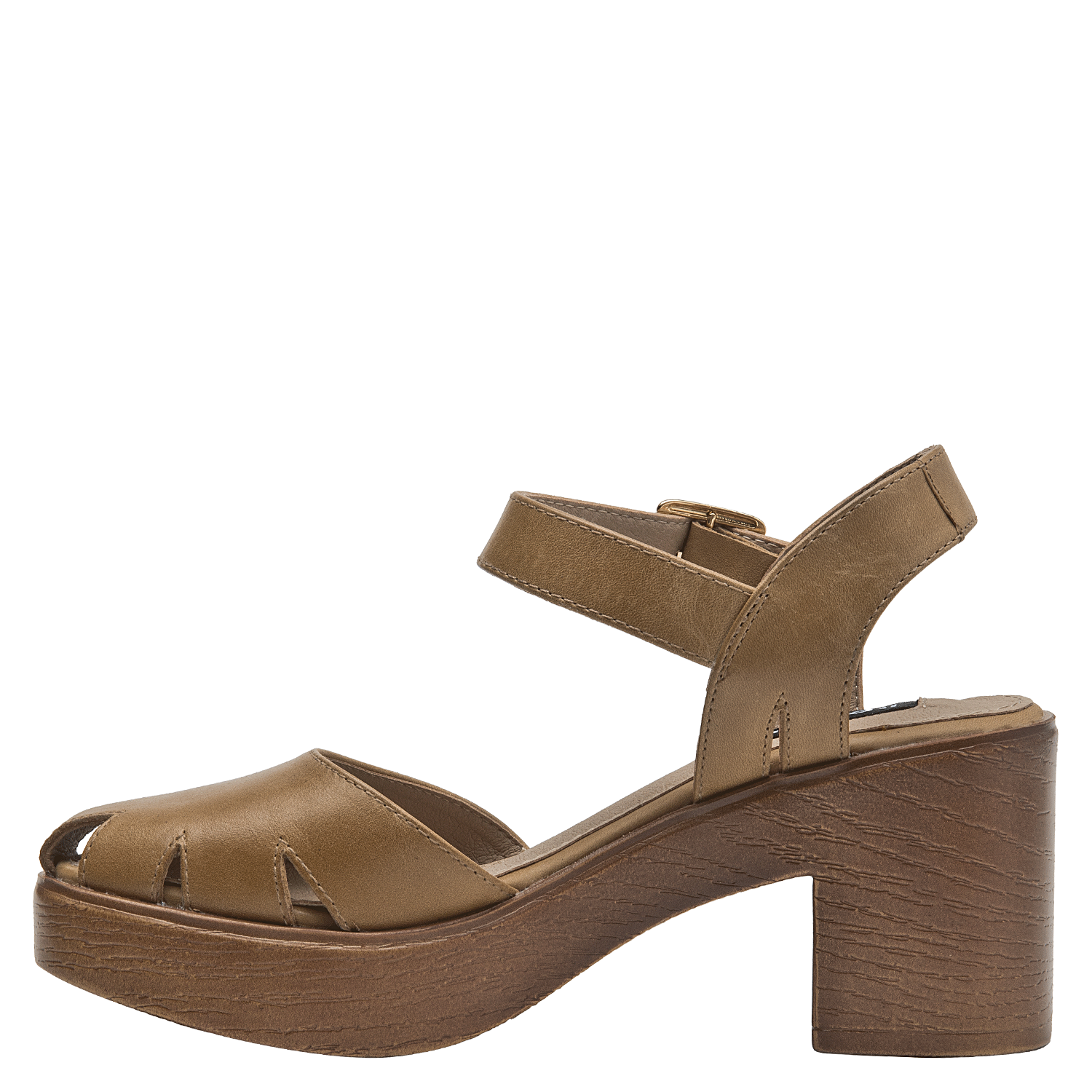 SANDALIA CASUAL MUJER POLLINI - POM0022 | MARRON CLARO - 4