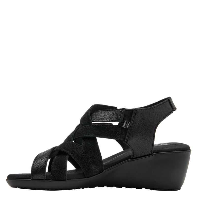SANDALIA CASUAL MUJER 16 HRS - 16M0054 | NEGRO - 4