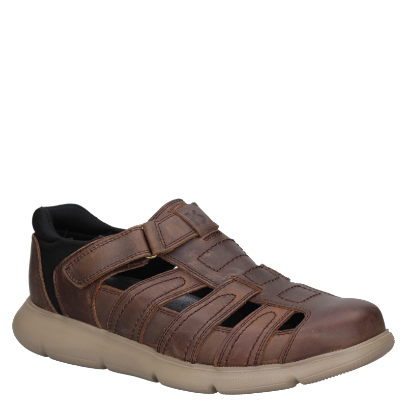 SANDALIA CASUAL HOMBRE 16 HRS - 16H0050 | NEGRO - 6