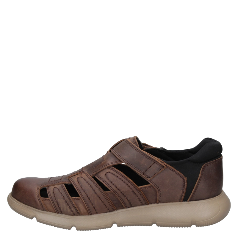 SANDALIA CASUAL HOMBRE 16 HRS - 16H0050 | NEGRO - 9