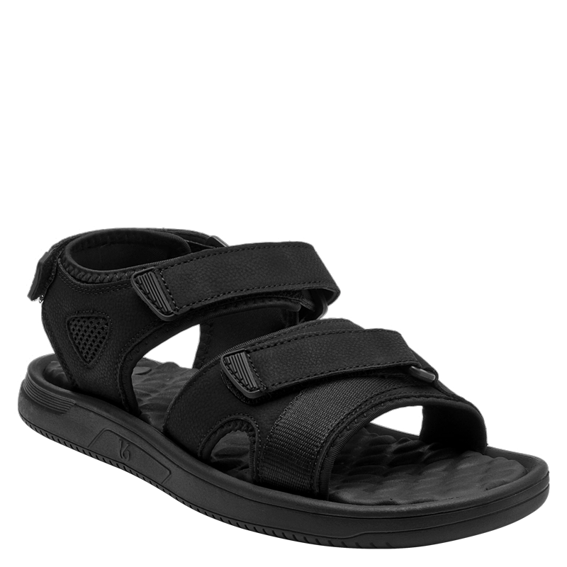SANDALIA CASUAL HOMBRE 16 HRS - 16H0035 | NEGRO - 2