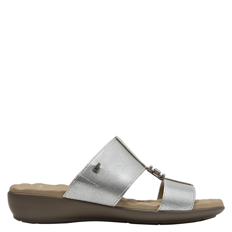 SANDALIA CASUAL MUJER 16 HRS - 16M0031 | PLATEADO - 1