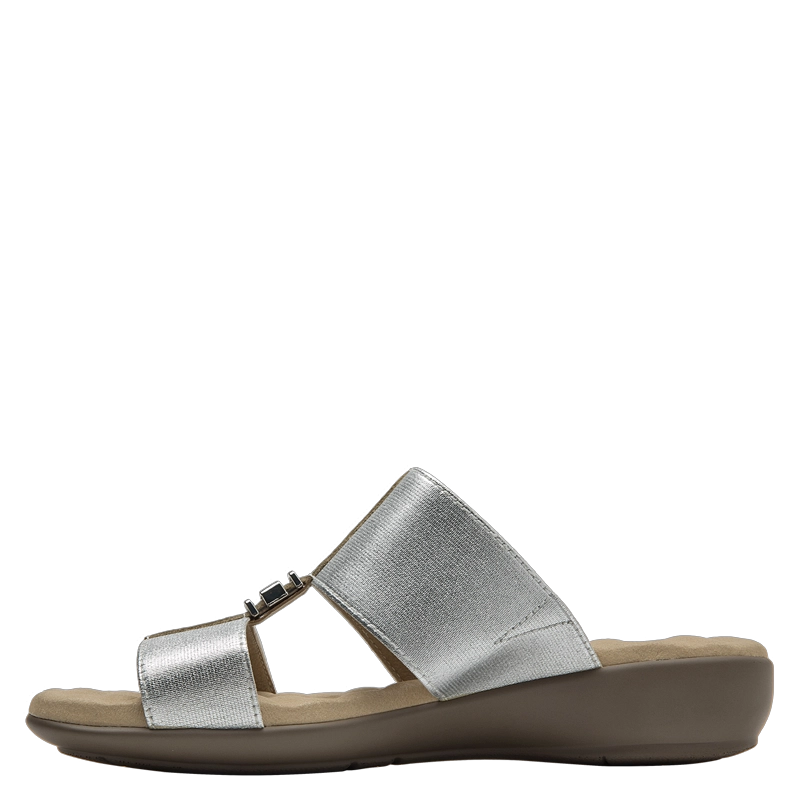 SANDALIA CASUAL MUJER 16 HRS - 16M0031 | PLATEADO - 4
