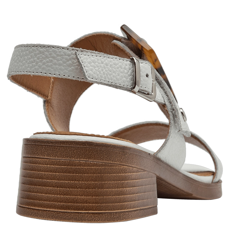 SANDALIA CASUAL MUJER POLLINI - POM0062 | BLANCO - 3