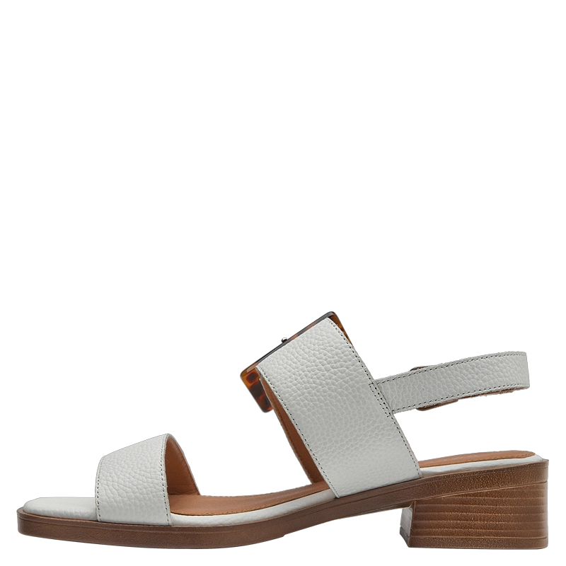SANDALIA CASUAL MUJER POLLINI - POM0062 | BLANCO - 4