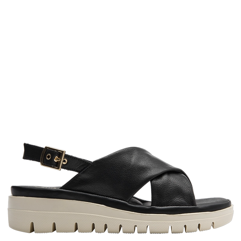 SANDALIA CASUAL MUJER 16 HRS - 16M0100 | NEGRO - 1