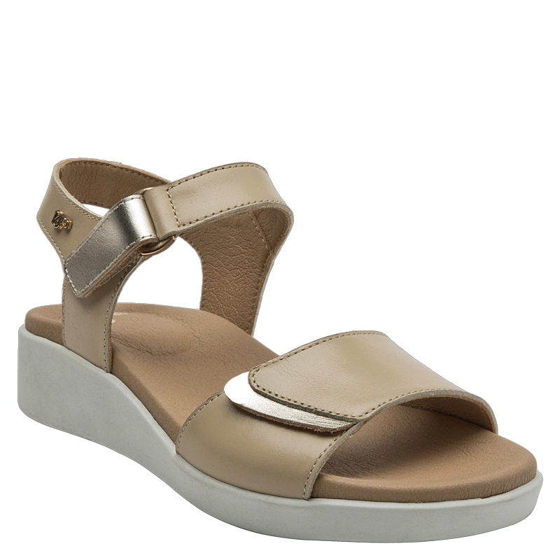 SANDALIA CASUAL MUJER 16 HRS - 16M0067 | BEIGE - 2