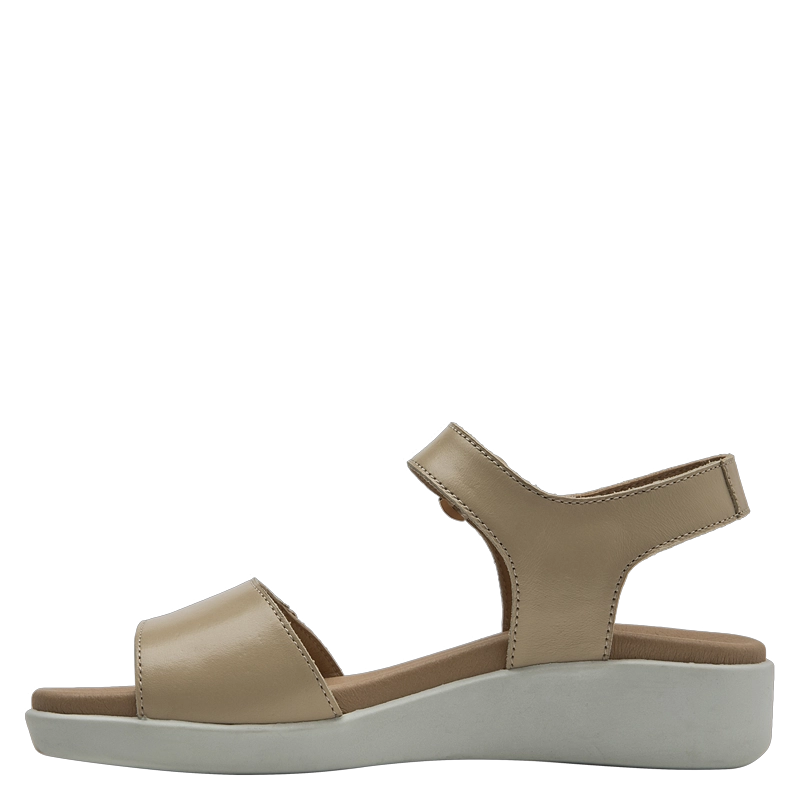 SANDALIA CASUAL MUJER 16 HRS - 16M0067 | BEIGE - 4