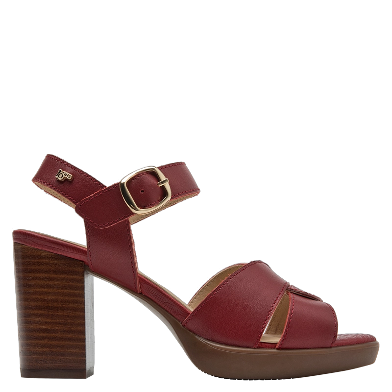 SANDALIA CASUAL MUJER 16 HRS - 16M0040 | ROJO - 7