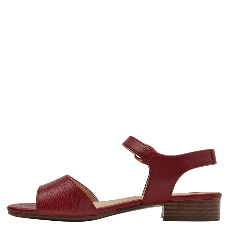 SANDALIA FORMAL MUJER 16 HRS - 16M0076 | ROJO - 4