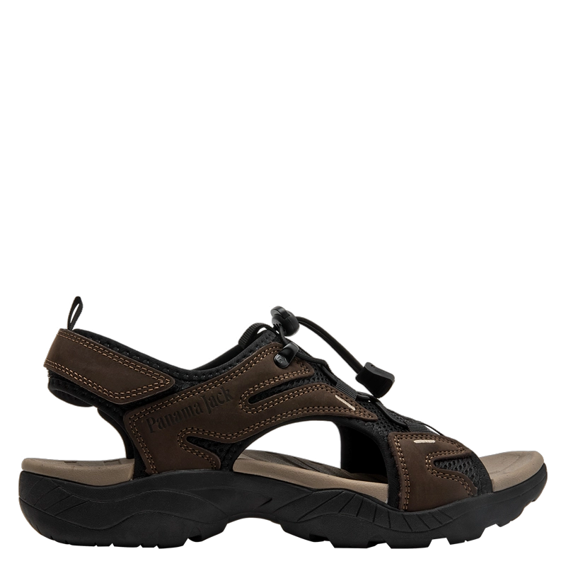SANDALIA OUTDOOR HOMBRE PANAMA JACK - PJH0059 | MARRON OSCURO - 1