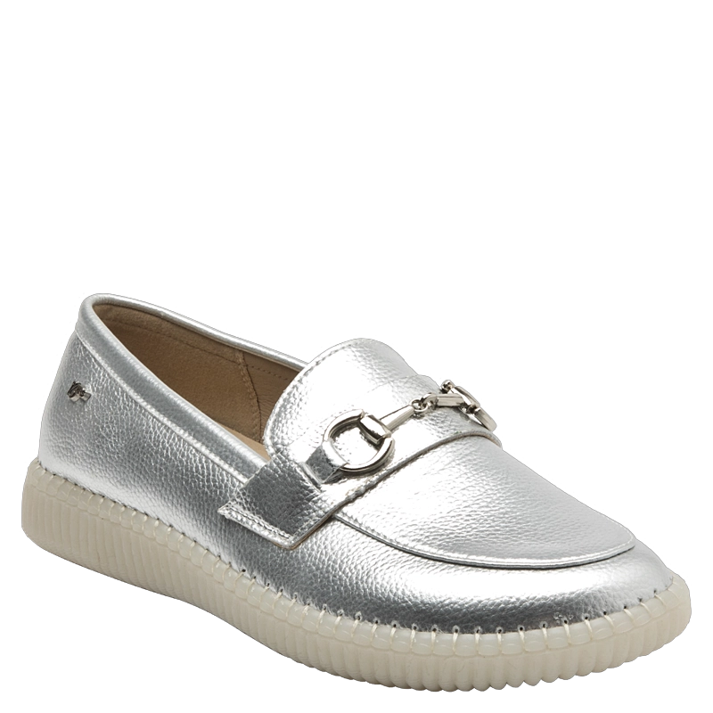 MOCASIN CASUAL MUJER 16 HRS - 16M0113 | PLATEADO - 2