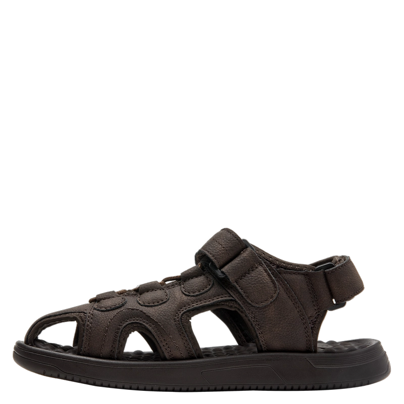 SANDALIA CASUAL HOMBRE 16 HRS - 16H0033 | MARRON - 4