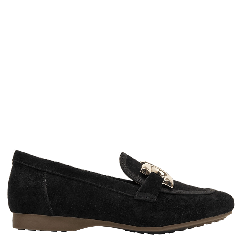 MOCASIN CASUAL MUJER POLLINI - POM0072 | NEGRO - 1