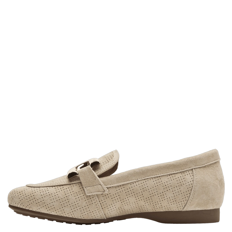 MOCASIN CASUAL MUJER POLLINI - POM0072 | BEIGE - 9