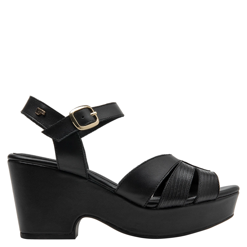 SANDALIA CASUAL MUJER 16 HRS - 16M0011 | NEGRO - 1