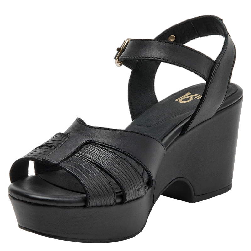 SANDALIA CASUAL MUJER 16 HRS - 16M0011 | NEGRO - 5