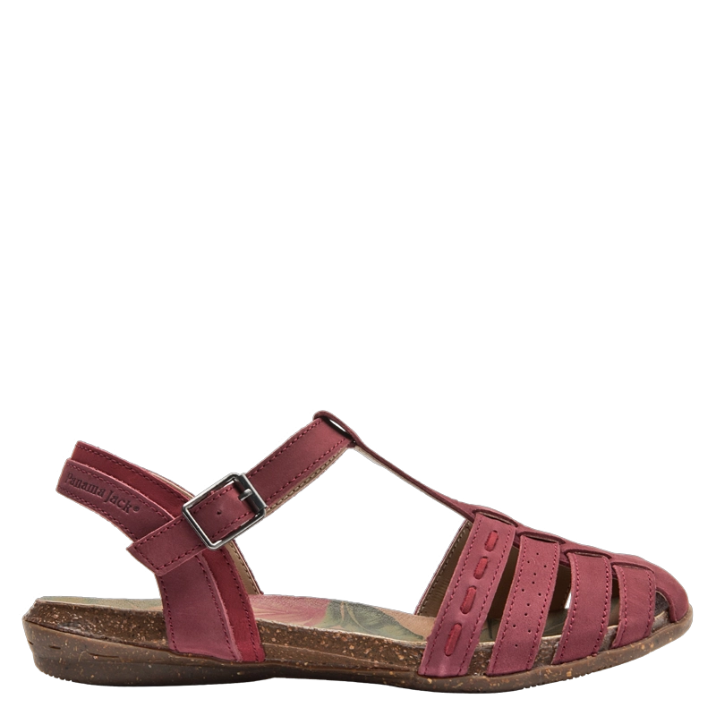 SANDALIA CASUAL MUJER PANAMA JACK - PJM0057 | ROJO - 1