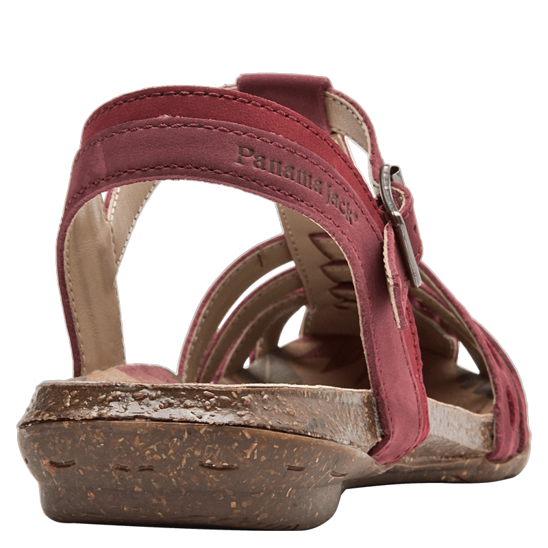 SANDALIA CASUAL MUJER PANAMA JACK - PJM0057 | ROJO - 3