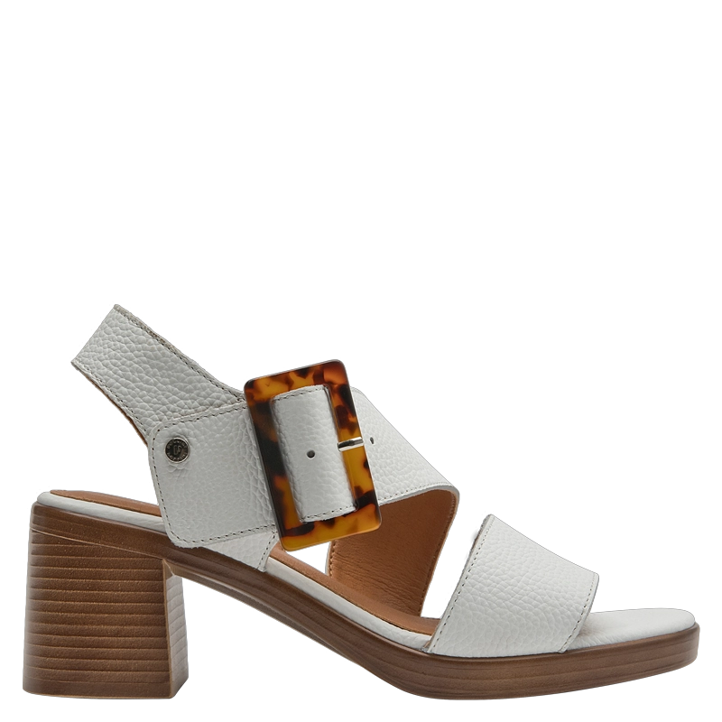 SANDALIA CASUAL MUJER POLLINI - POM0061 | BLANCO - 1