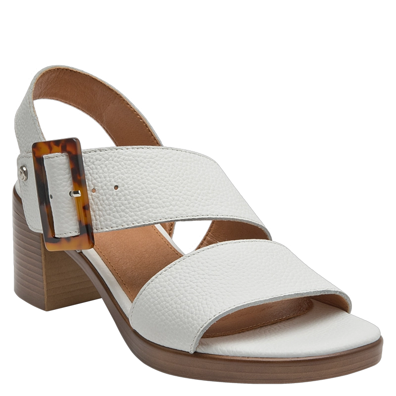 SANDALIA CASUAL MUJER POLLINI - POM0061 | BLANCO - 2