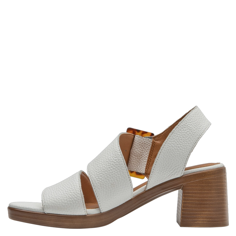 SANDALIA CASUAL MUJER POLLINI - POM0061 | BLANCO - 4