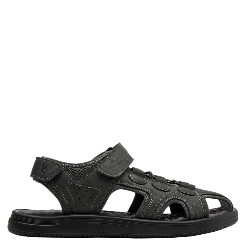 SANDALIA CASUAL HOMBRE 16 HRS - 16H0033 | NEGRO - 1